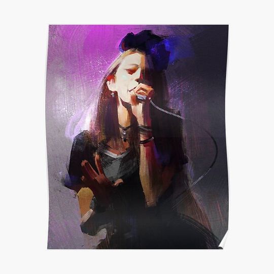 Discover Bandmaid vocal Premium Matte Vertical Poster