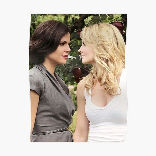 Discover Swanqueen Once Upon a Time Premium Matte Vertical Poster