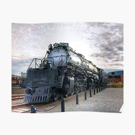 Discover Big Boy of the Rails Premium Matte Vertical Poster