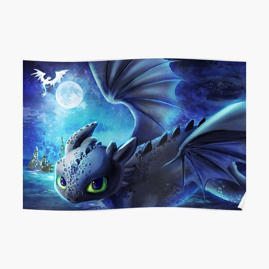 Discover How to Train your Dragon Premium Matte Vertical Poster