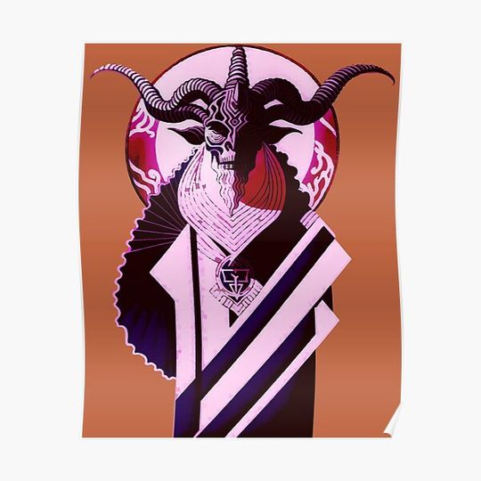 Discover Baphomet Premium Matte Vertical Poster