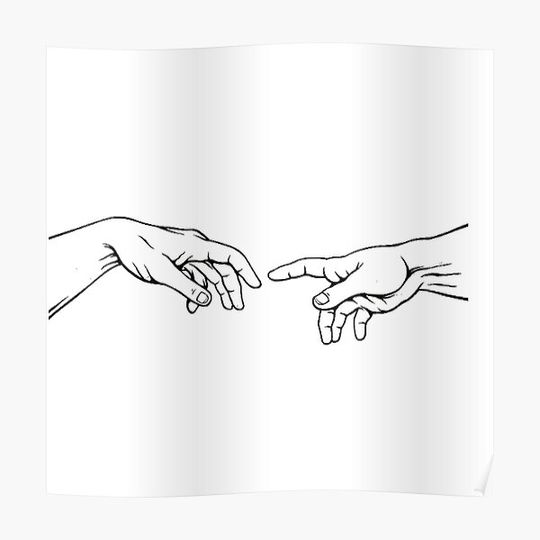 Discover the creation of adam t-shirt Premium Matte Vertical Poster