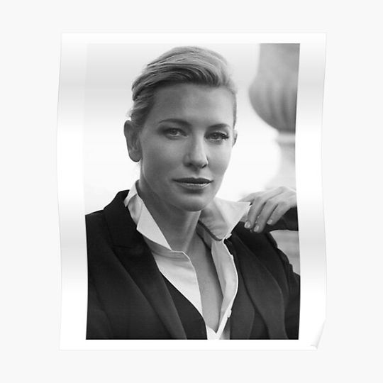 Discover Cate Blanchett Premium Matte Vertical Poster