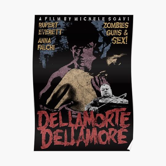 Discover Dellamorte Dellamore, Dylan Dog, Cemetery Man Poster Premium Matte Vertical Poster