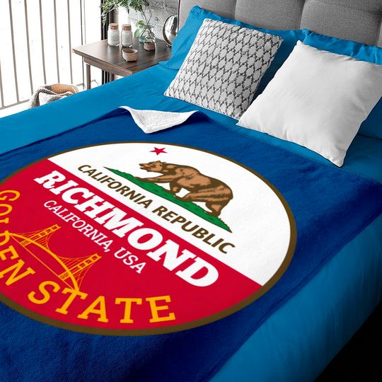Discover Richmond California USA - Richmond - Baby Blankets