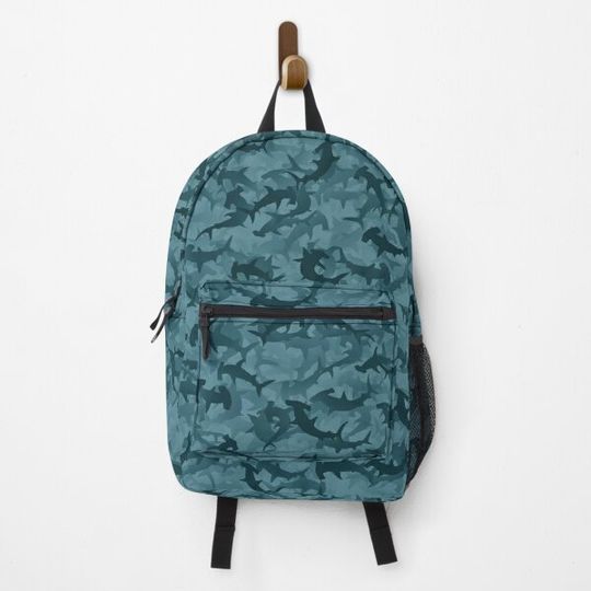Discover Hammerheads sharks Backpack