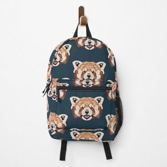 Discover Red Panda Face Backpack