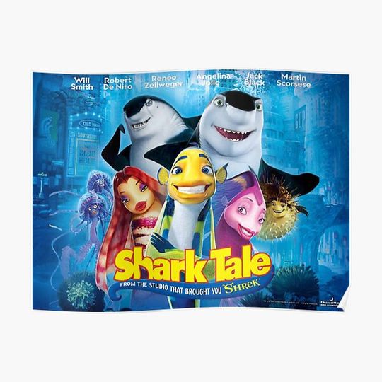 Discover Shark Tale Premium Matte Vertical Poster