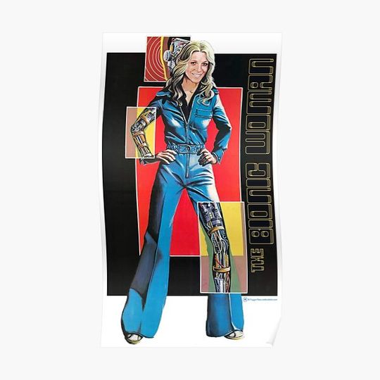 Discover The Bionic Woman Premium Matte Vertical Poster