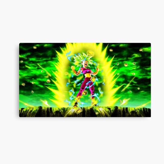 Discover Kefla fusion Super Saiyan DBS SSJ Canvas