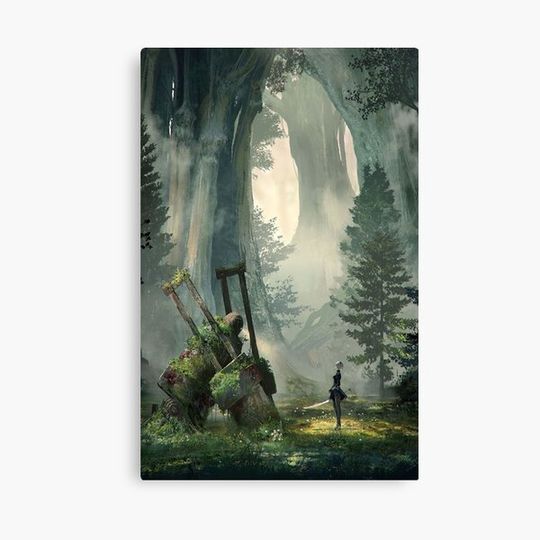 Discover New Nier Automata Art Canvas