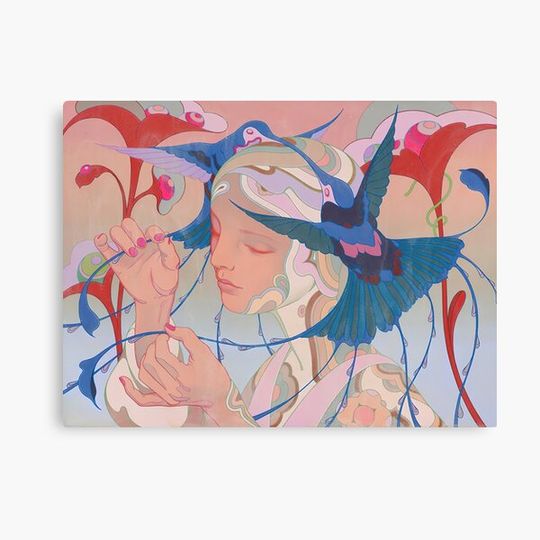 Discover James Jean Humming bird Canvas