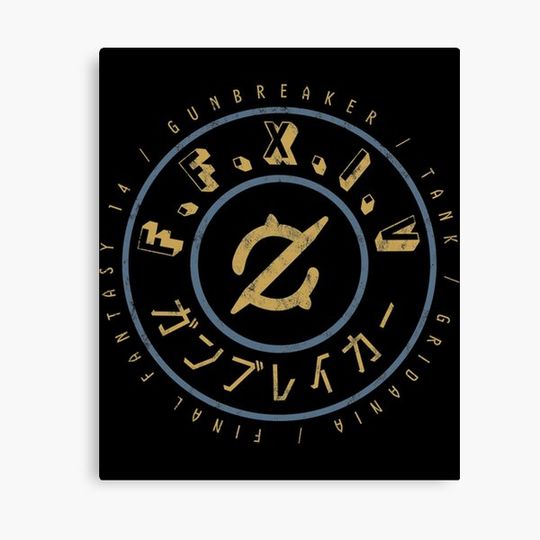 Discover Final Fantasy XIV Gunbreaker Canvas