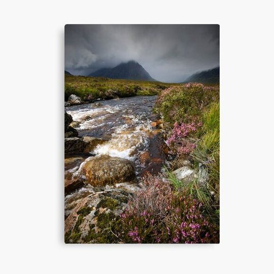 Discover Scotland: Highland Weather Canvas