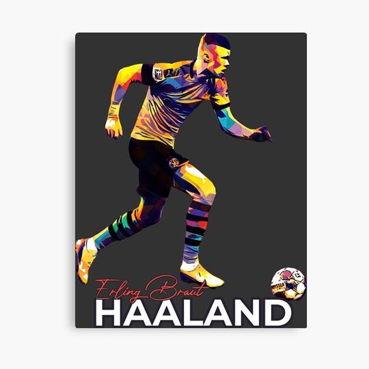 Discover Erling Haaland Wpap Style Canvas