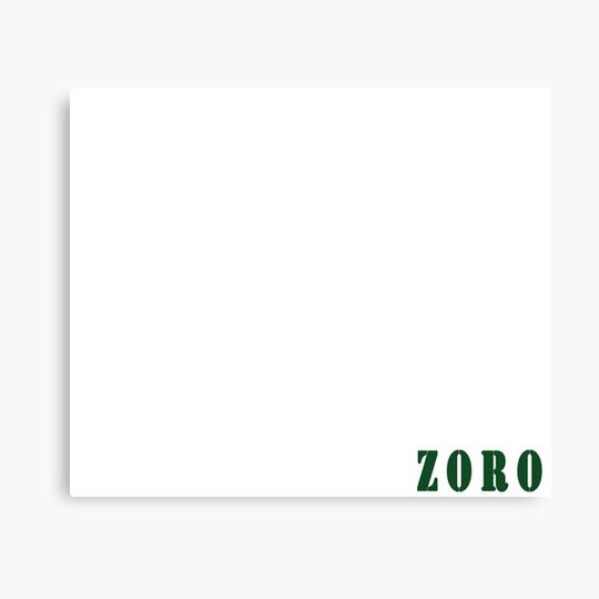Discover Onepiece I Zoro Canvas