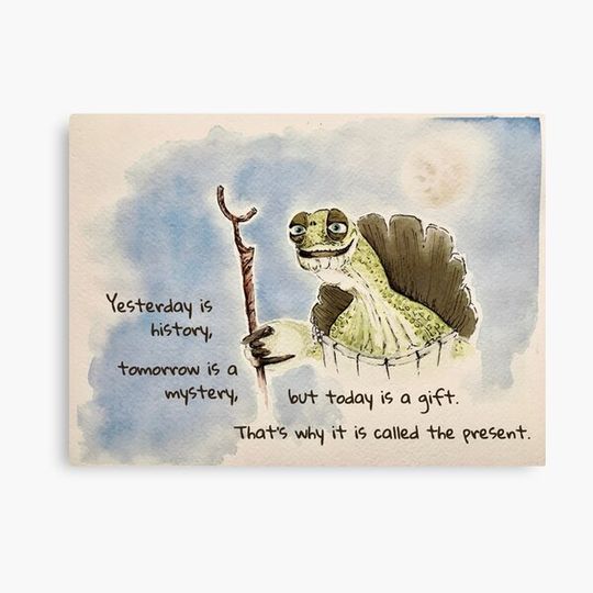 Discover Master Oogway Canvas