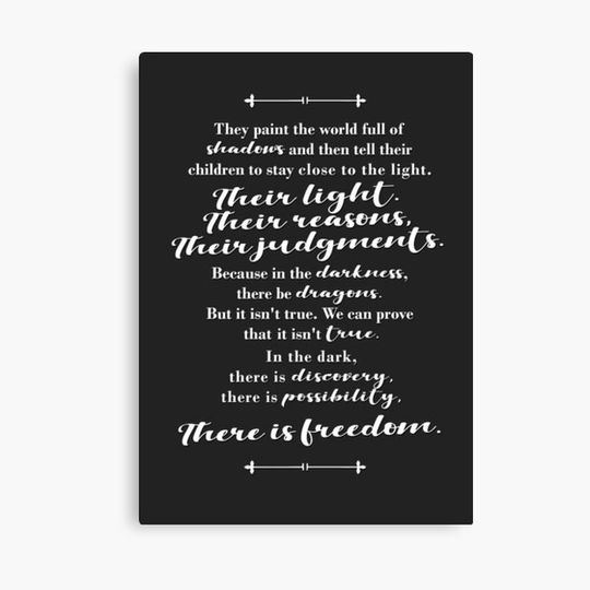 Discover There is Freedom Canvas
