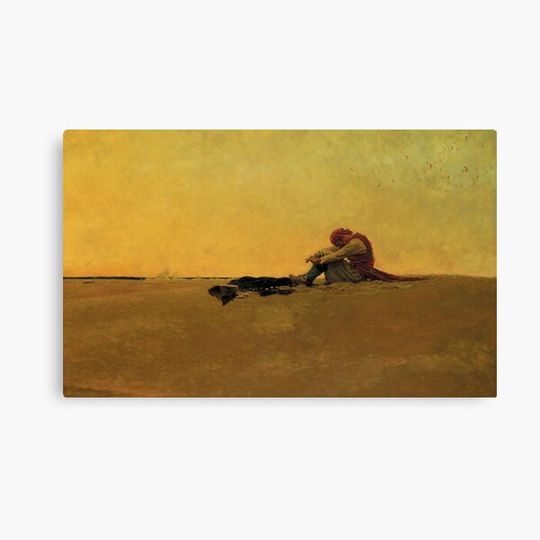 Discover “Marooned” Pirate Art by Howard Pyle Canvas