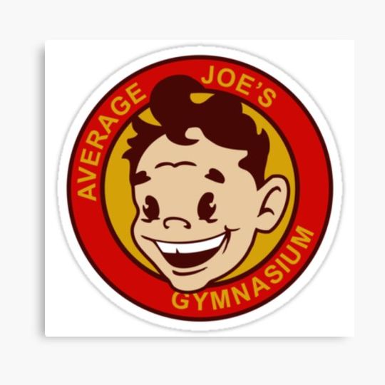 Discover Average Joe's Face Logo Canvas