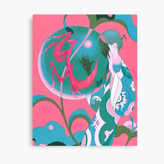 Discover Mantis by James Jean Canvas
