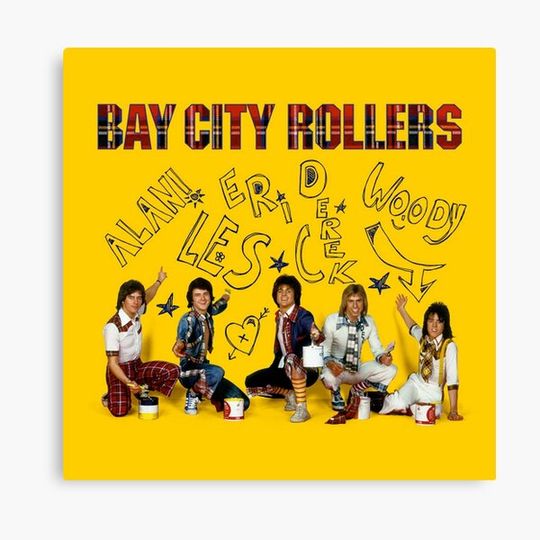Discover Bay City Rollers: Yellow Canvas