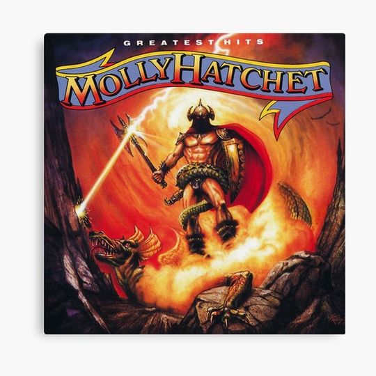 Discover Molly Hatchet: Greatest Hits Canvas