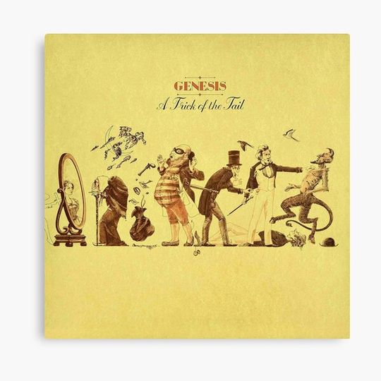 Discover Genesis: A Trick Of The Tail Canvas