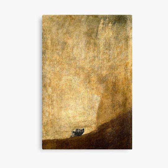 Discover The Dog Painting Francisco Goya Canvas