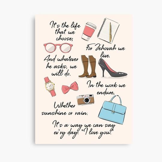 Discover The Life of a Pioneer (For Her) Canvas