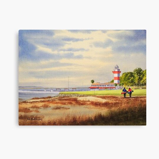 Discover Harbor Town Golf Course SC Canvas