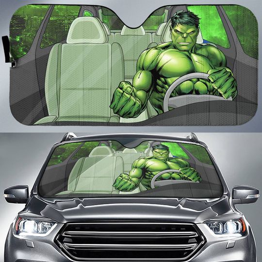 Discover Hulk Car Sun Shade | The Incredible Hulk Car Sunshade