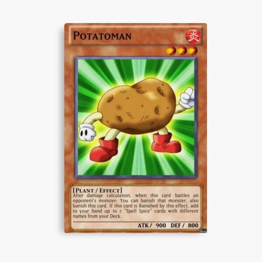 Discover Yu-Gi Potato Canvas