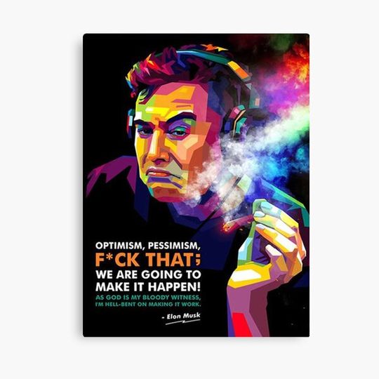 Discover Elon Musk Quotes Canvas