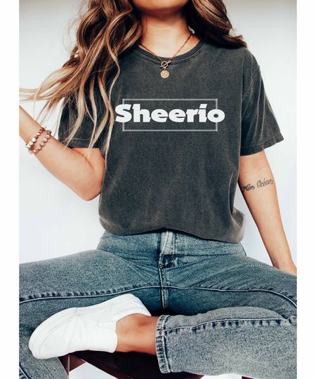 Discover Ed Sheeran Sheerio Concert Shirt - 2023 Tour Fan Merchandise