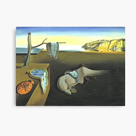 Discover Melting Clocks Salvador Dali Fine Art Canvas