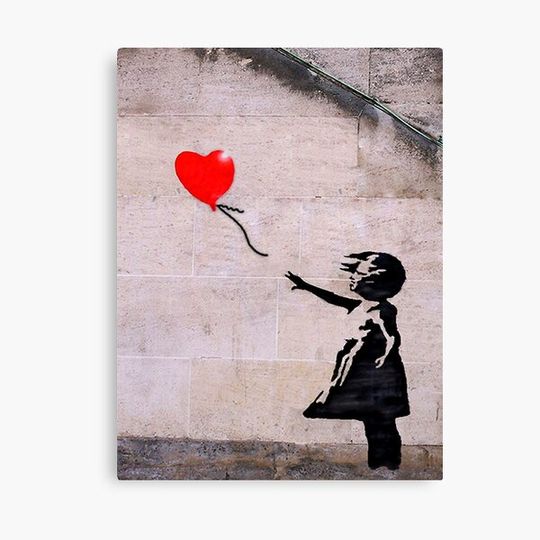 Discover Banksy, Hope Enom Canvas