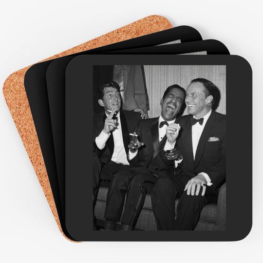 Discover The Rat Pack Frank Sinatra Sammy Davis Jr Dean Martin Las Vegas The Mob Rat Pack Classi Coasters
