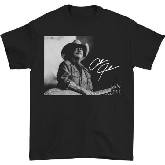 Discover Alan Jackson in Concert Tour signed T-shirt