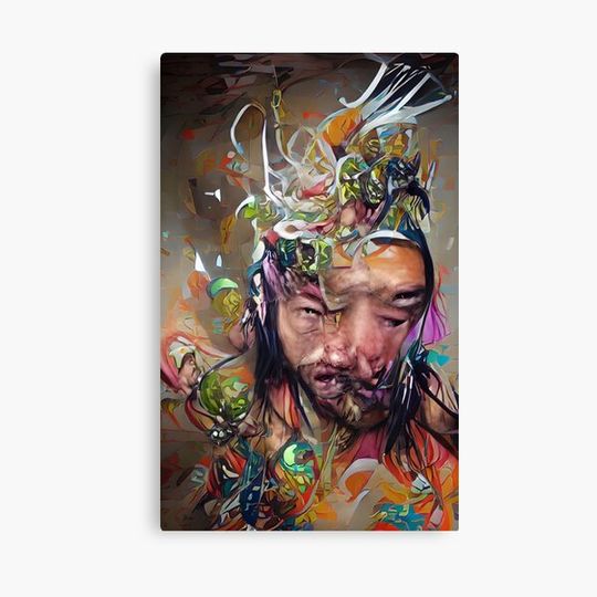 Discover David Choe in a World of his own Painting Canvas