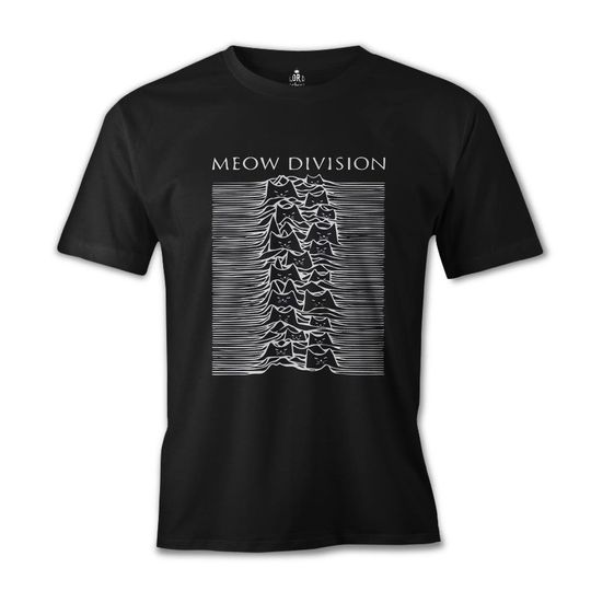 Discover Meow Division Black Men T-Shirt