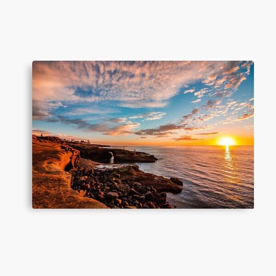 Discover San Diego Sunset Cliffs Canvas