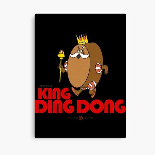 Discover King Ding Dong (Cream Filled) - Slight Distress Canvas