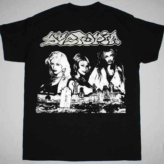 Discover Dystopia Crust Punk Band Vintage T-Shirt