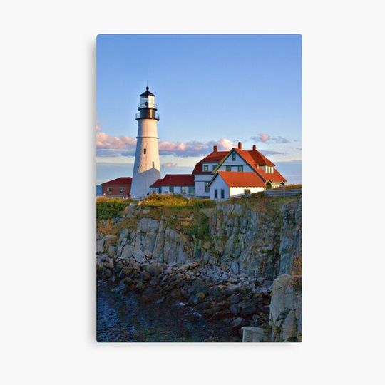 Discover Portland Head Light Canvas