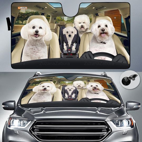 Discover Bichon Frise Car Sun Protection