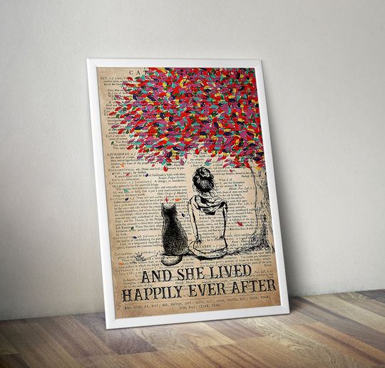 Discover Siamese Cat And She Lived Happily Ever After Poster