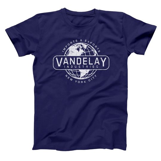 Discover Vandelay Industries NYC - imports exports 90s funny humor tee - XS-6X - Soft Blend Adult Unisex Soft T-shirt