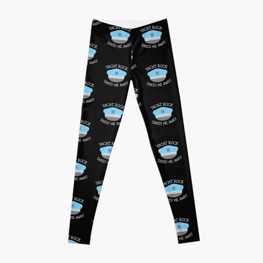 Discover Yacht Rock Takes Me Away Leggings