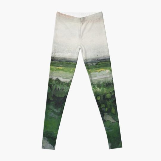 Discover Landscape with Wheelbarrow Leggings
